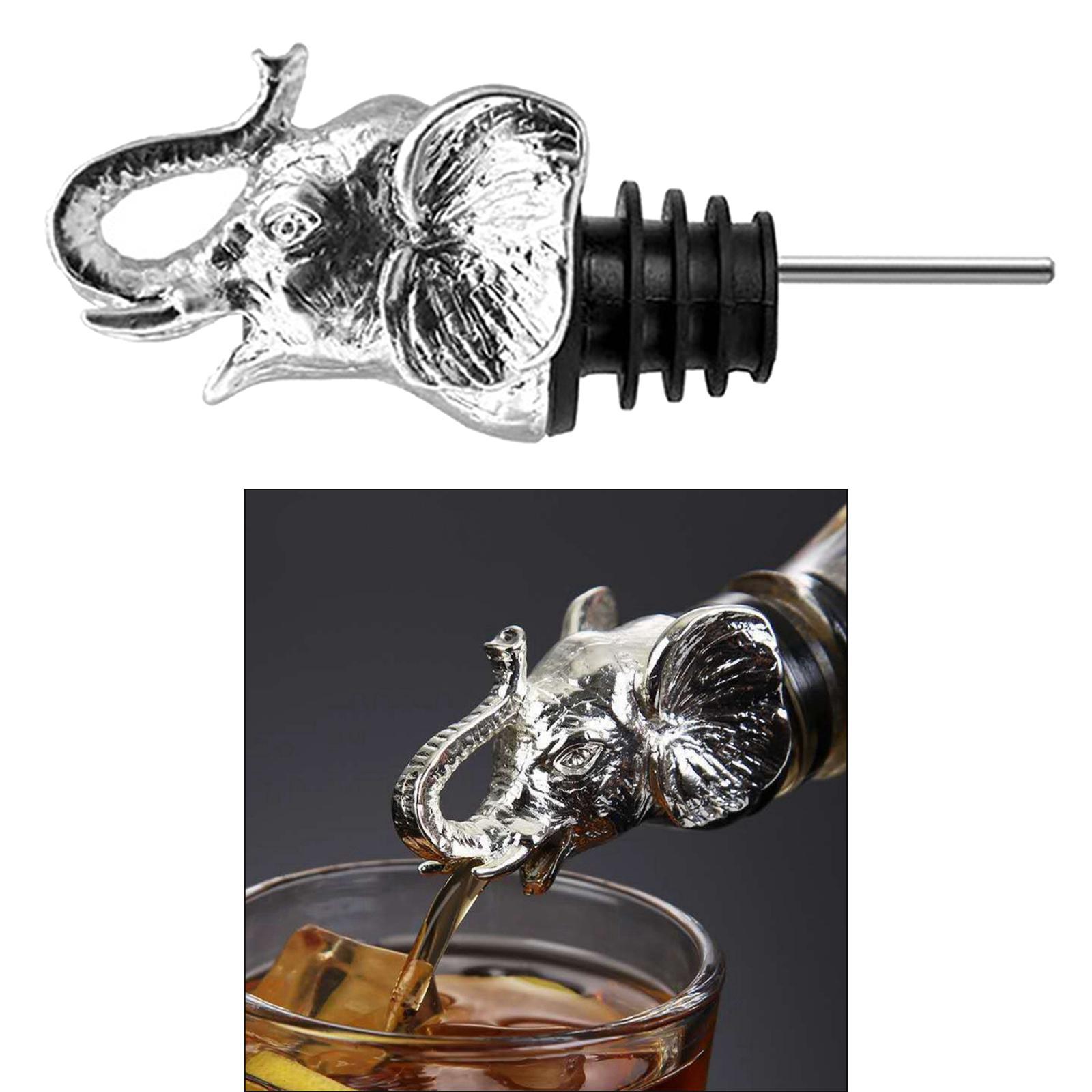 5pcs Vintage Wine Champagne Liquor Pourer Decanter Saver Wine Bottle Seal Plug
