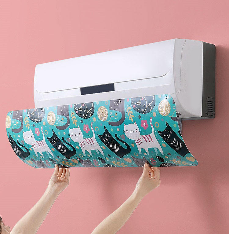 Tấm Chắn Điều Chỉnh Hướng Gió Cho Máy Lạnh Điều Hòa Cao Cấp 90x27cm