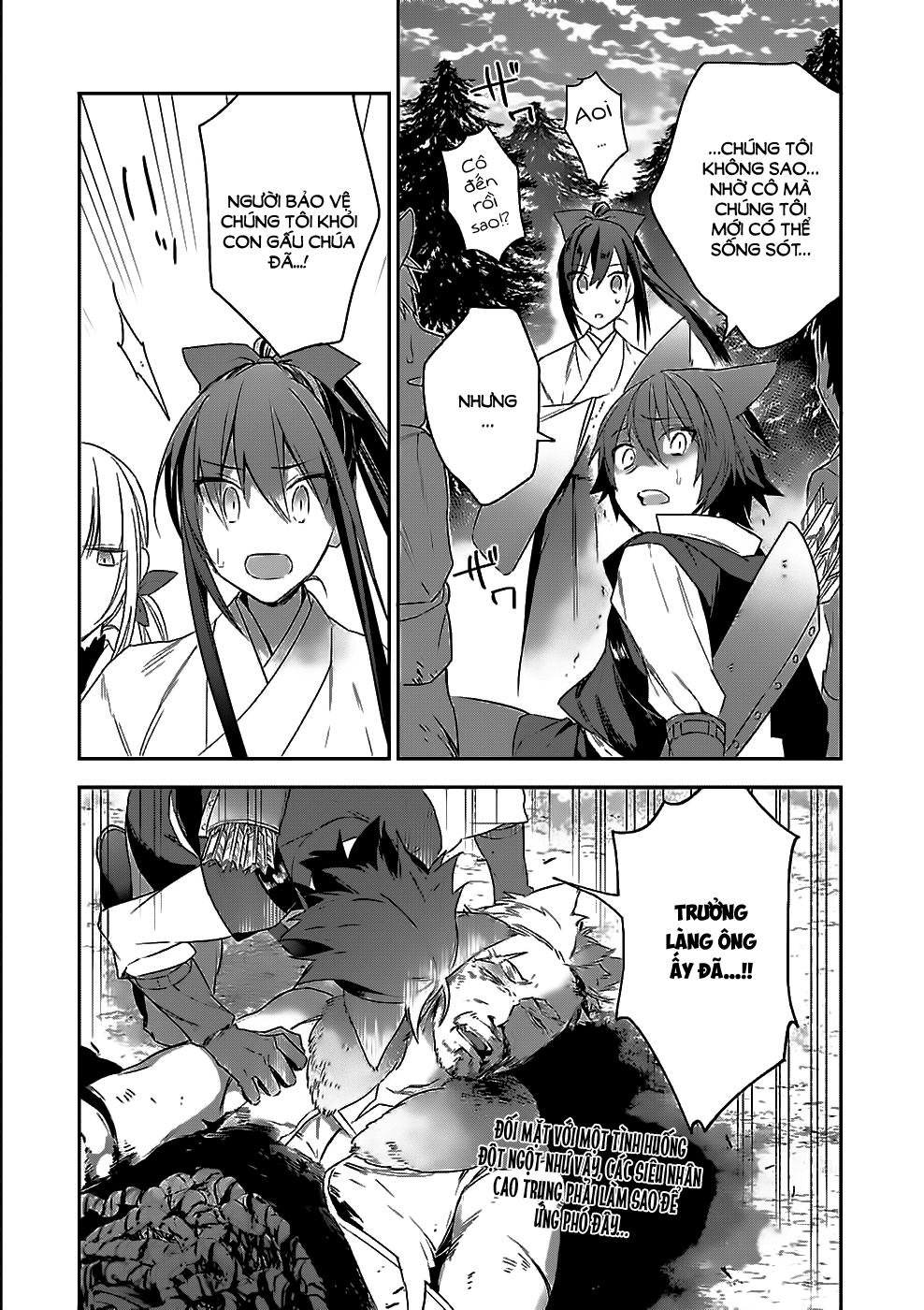 choujin koukousei-tachi wa isekai demo yoyuu de ikinuku you desu [manga] chapter 11 18