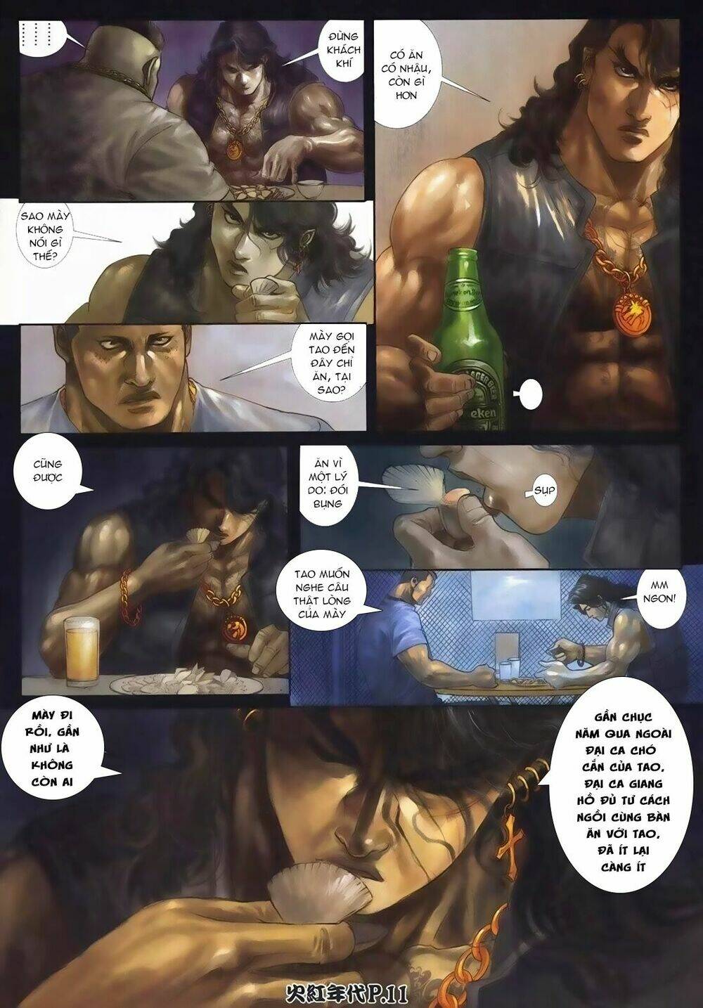 hỏa hồng niên đại hắc cốt đường chapter 107 9