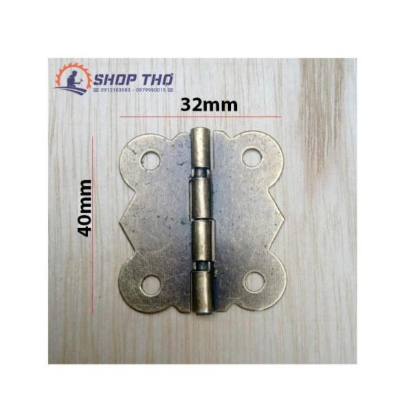Bản lề giả cổ D018 từ 2 đến 4cm các loại màu vàng và màu đồng