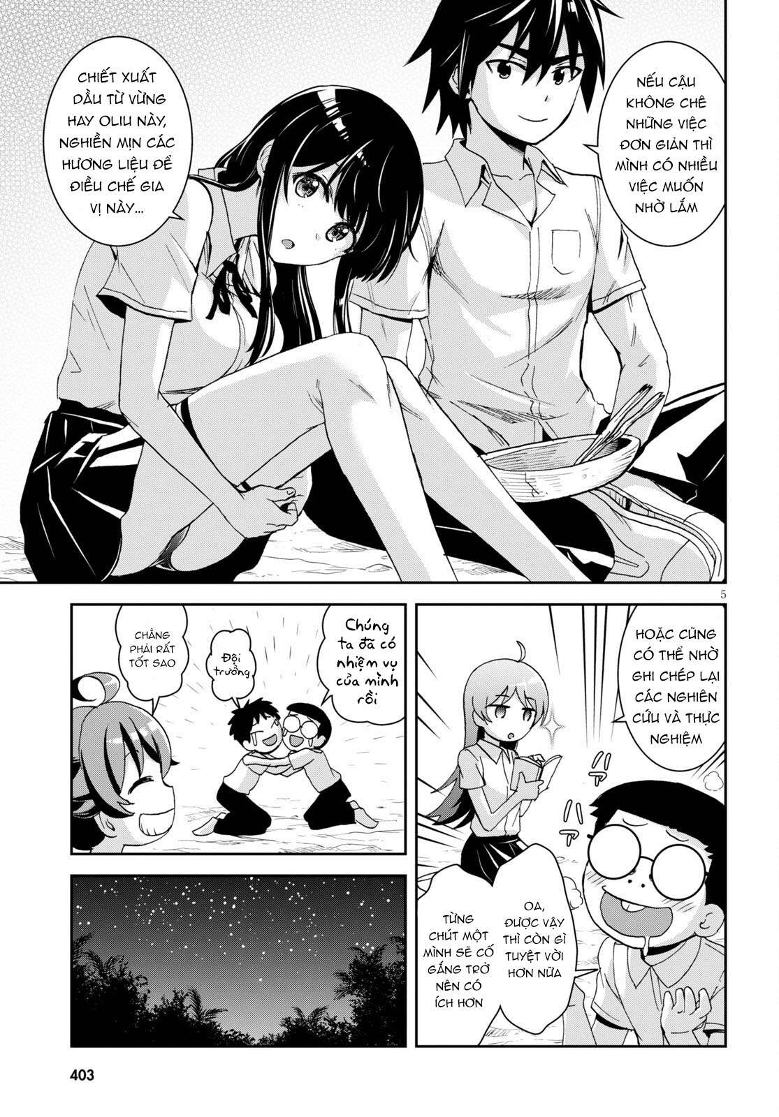 isekai yurutto survival seikatsu: gakkou no minna to isekai no mujintou ni tenishitakedo ore dake chapter 14 5