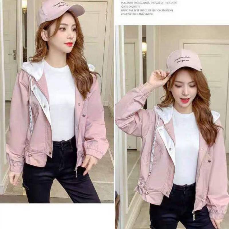 Áo khoác kaki kiểu nữ phối nón cực xinh , xịn xò tôn dáng phong cách hàn quốc cho các nàng KB FASHION