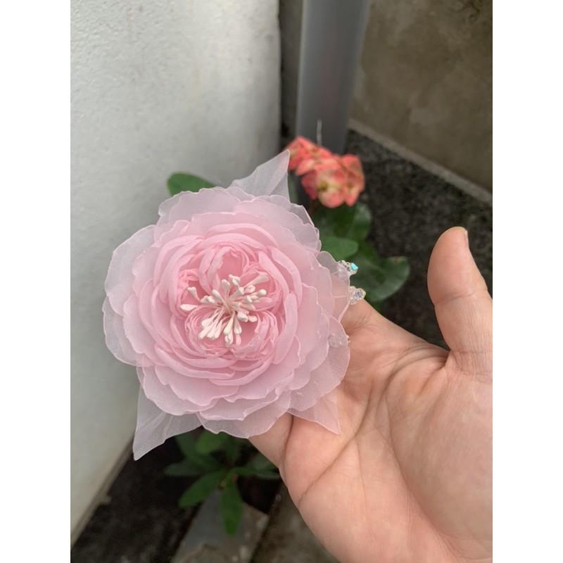 Hoa cài áo handmade kèm hộp