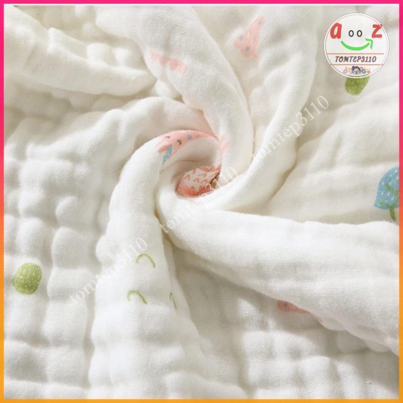 Khăn Tắm Xô Nhăn 6 Lớp Dày Dặn Siêu Thấm Hút Cho Bé - Khăn Tắm Cho Bé Hàng Nhập Cao Cấp Có Thể Dùng Làm Chăn Đắp