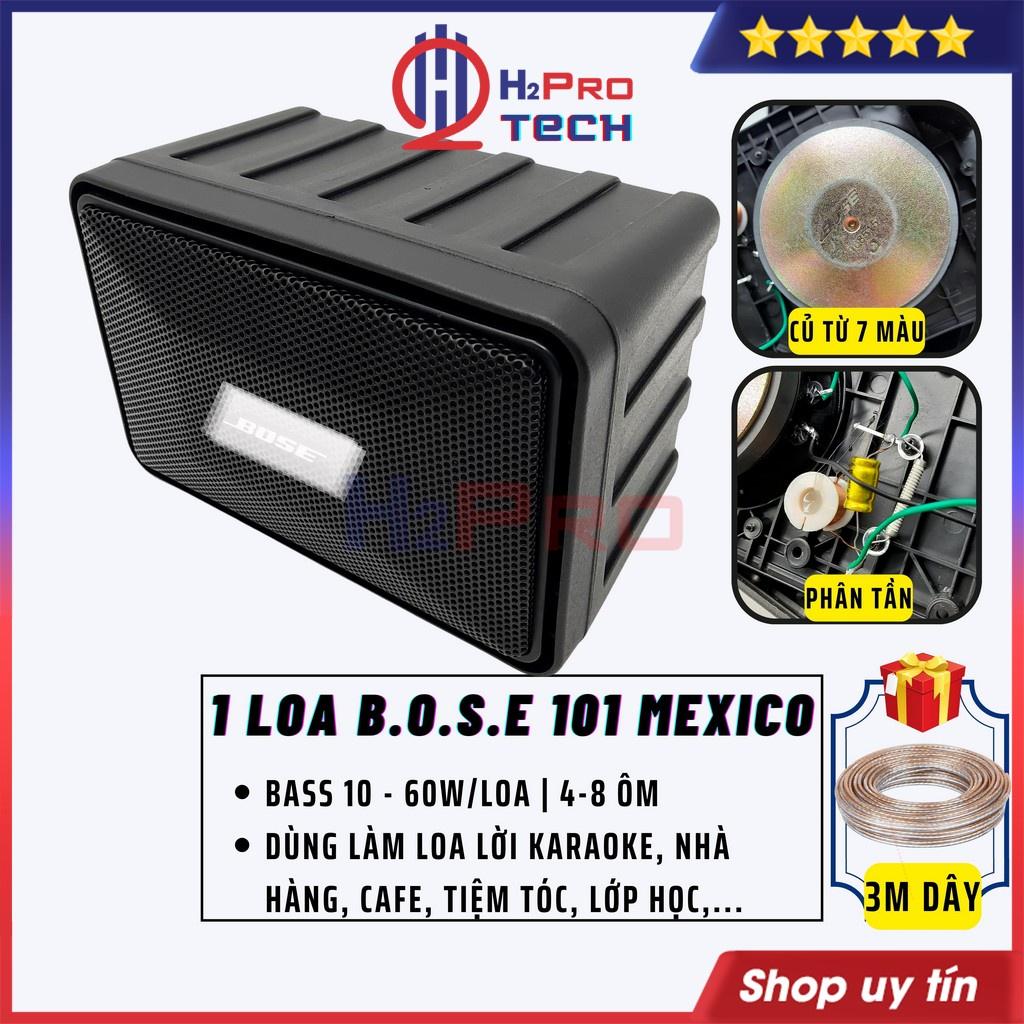 1 Loa 101 Mexico L1 120W Xương 7 Màu, Trợ Lời Karaoke, Loa Treo Tường Lắp Cafe, Nhà Hàng, Lớp Học,...-H2Pro Tech