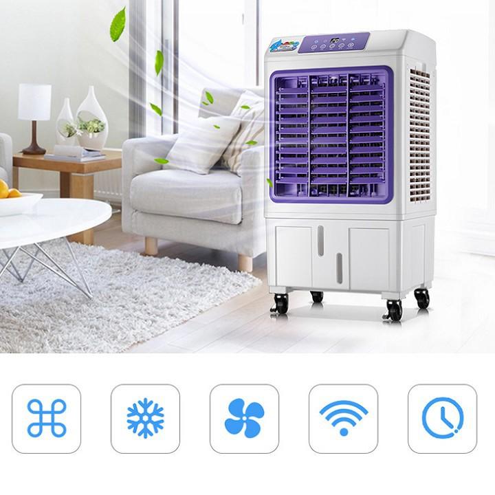 Quạt hơi nước điều hòa 120w - Điều khiển từ xa