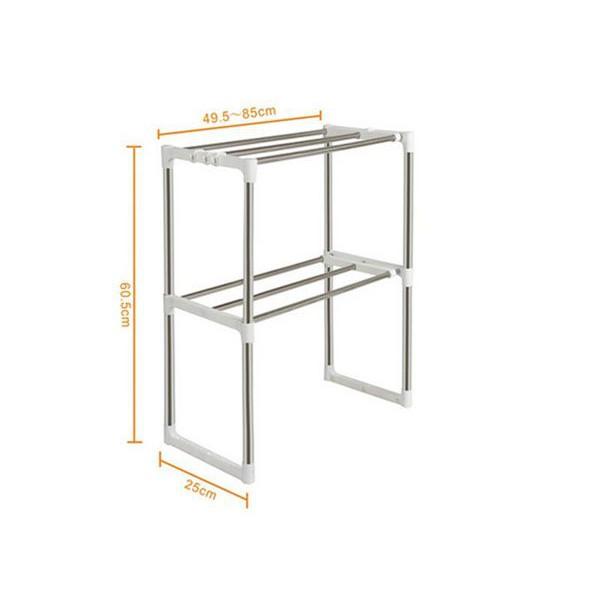 KỆ LÒ VI SÓNG CO GIÃN INOX