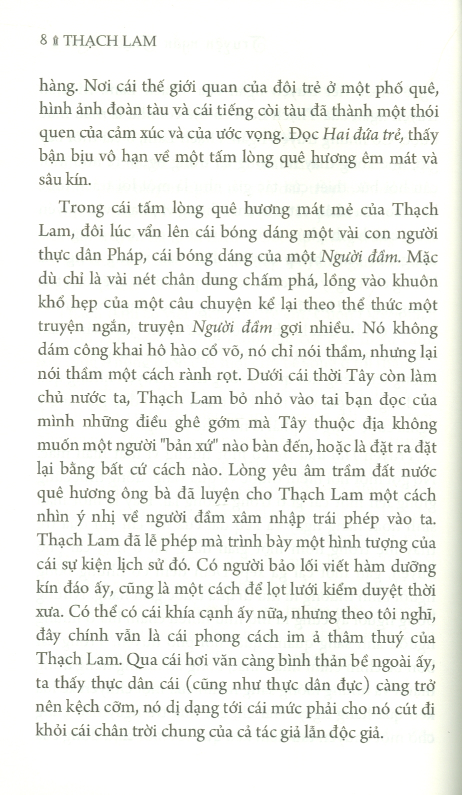 Danh Tác Việt Nam - Truyện Ngắn Thạch Lam