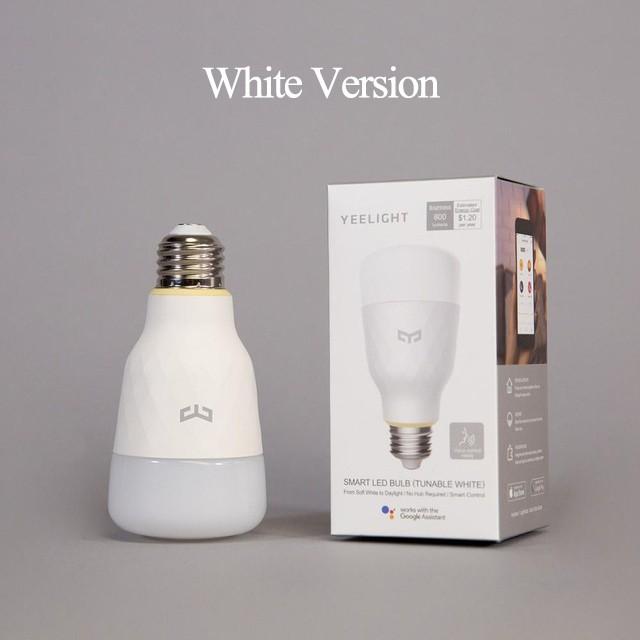 Hình ảnh Yeelight Bóng Đèn LED Thông Minh E27 Tiết Kiệm Năng Lượng Và Tùy Chỉnh Thích Hợp Ứng Dụng Mijia Apple Homekit