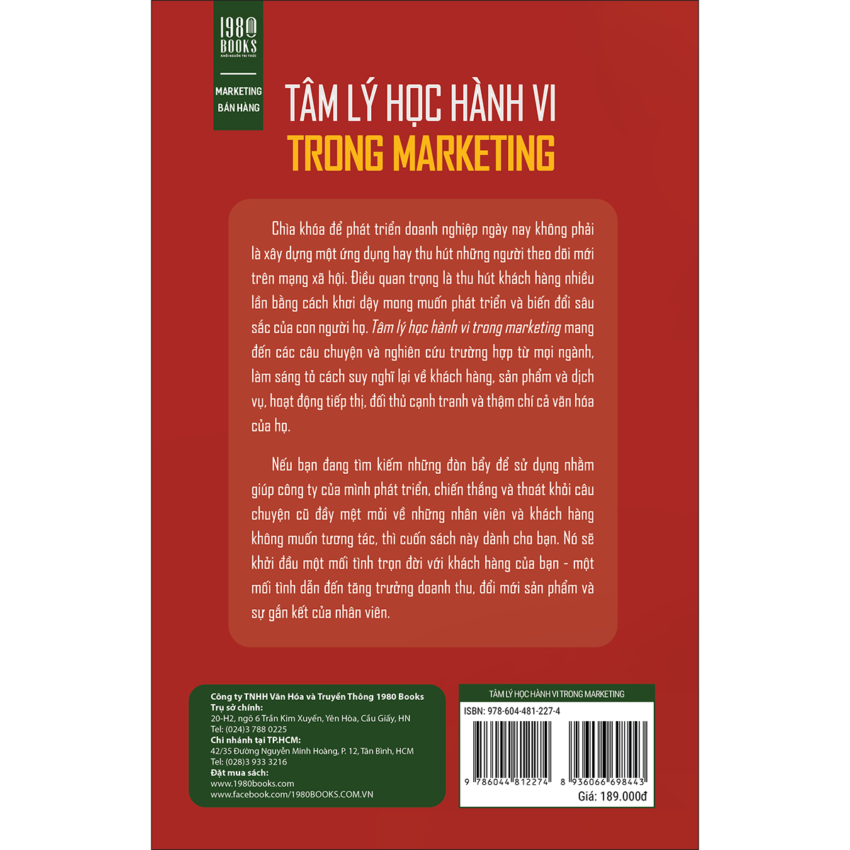 Tâm Lý Học Hành Vi Trong Marketing