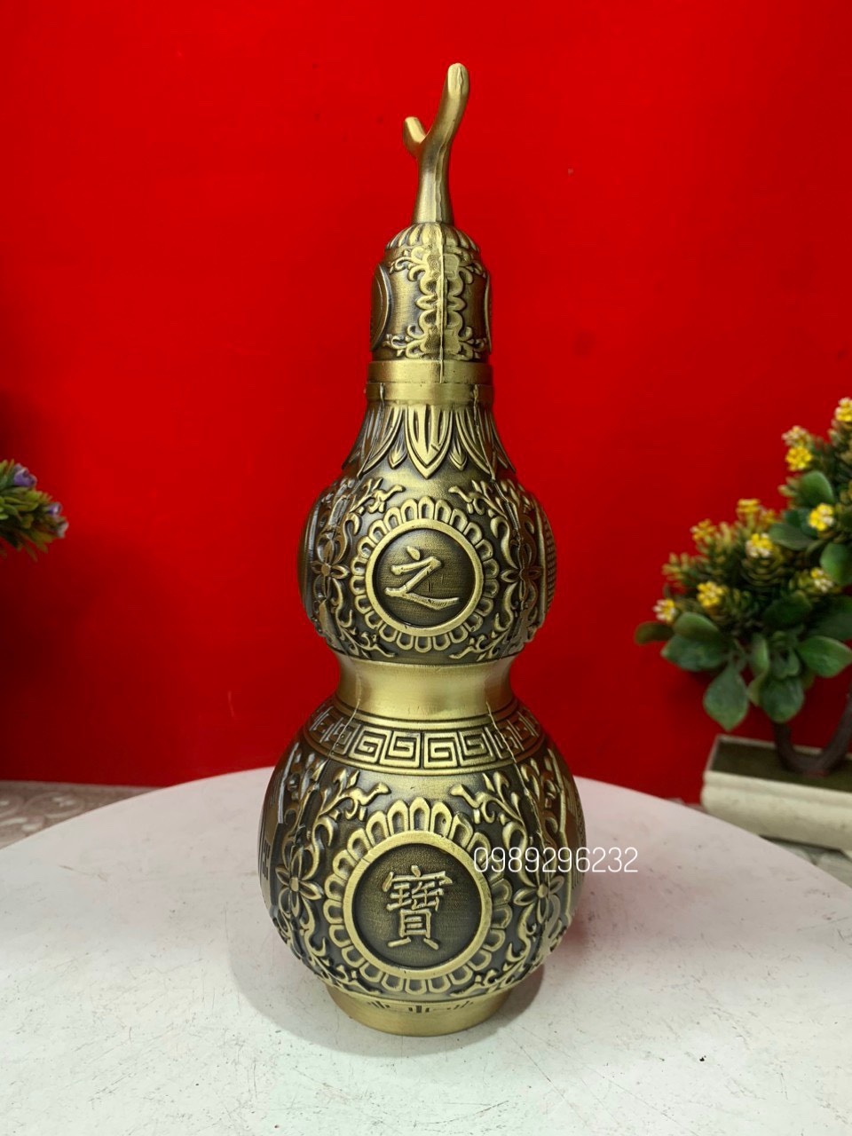 Hồ Lô bát quái phong thuỷ bằng đồng