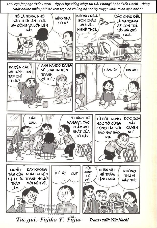 tuyển tập truyện ngắn của tác giả doraemon chapter 20 32