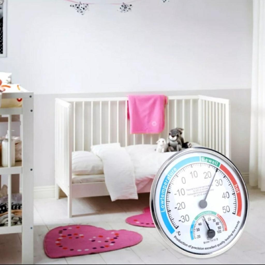 Nhiệt kế đo nhiệt độ và độ ẩm trong nhà và ngoài trời giúp kiểm soát nhiệt độ an toàn
