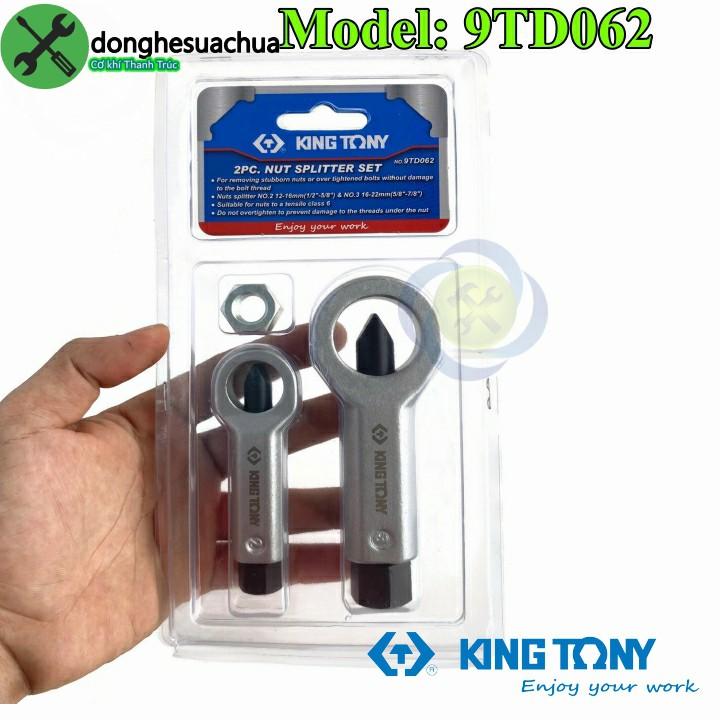 Bộ chẻ ốc Kingtony 9TD062  12-16mm và 16-22mm