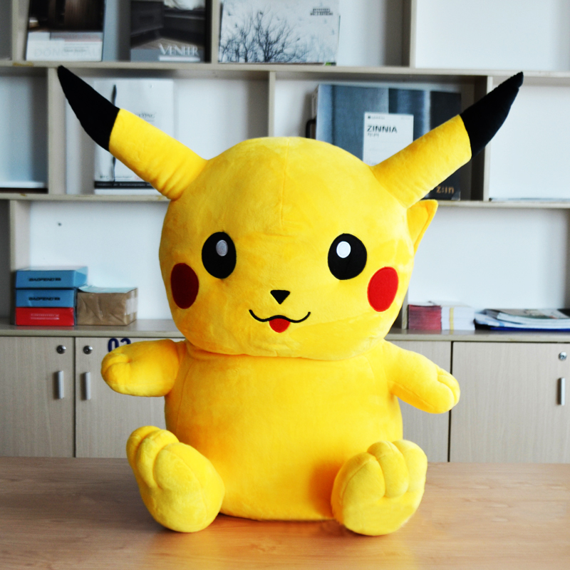 Gấu bông Pikachu ngồi dễ thương cho bé chuẩn form (20cm---&gt;70cm) hàng Việt Nam chất lượng cao, an toàn cho trẻ nhỏ