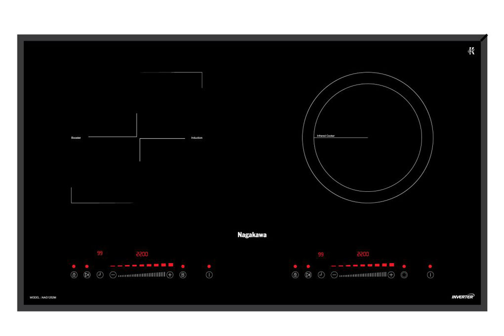 Bếp từ hồng ngoại Nagakawa NAG1252M - Hàng Chính Hãng - Chỉ Giao Hồ Chí Minh