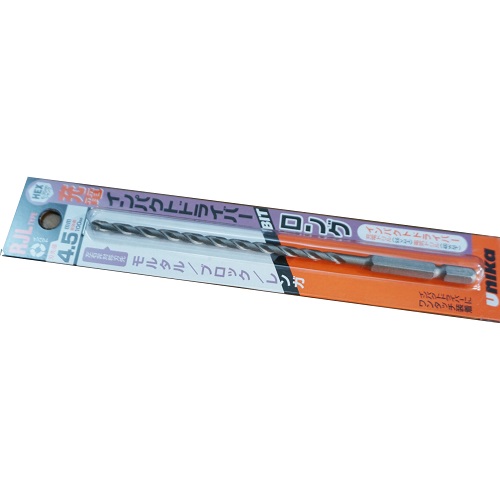 Combo Vít bê tông 5mm đầu bằng F560 & Mũi khoan tường 4.5mm đuôi lục giác Unika