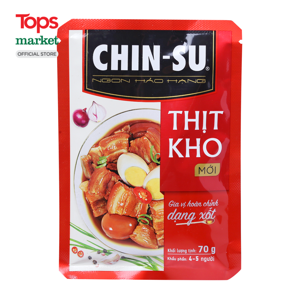 Xốt Chinsu Thịt Kho Trứng 70G
