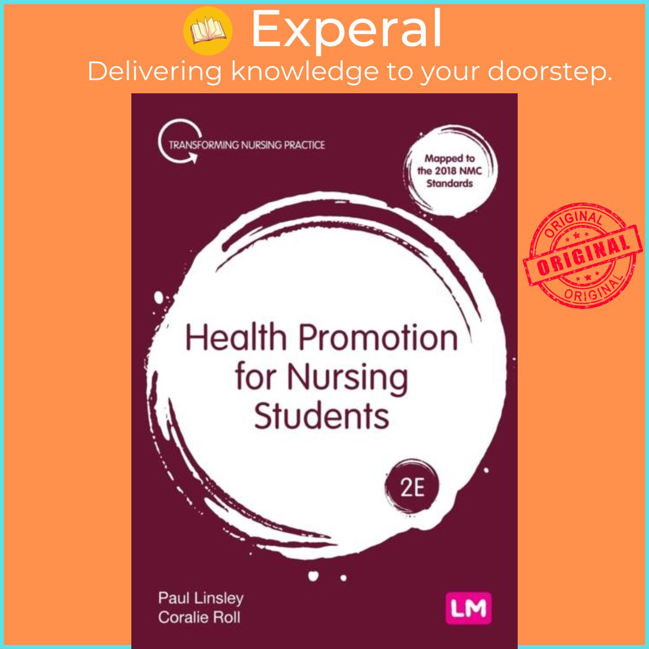 Sách - Health Promotion for Nursing Students by Paul Linsley (UK edition, paperback)