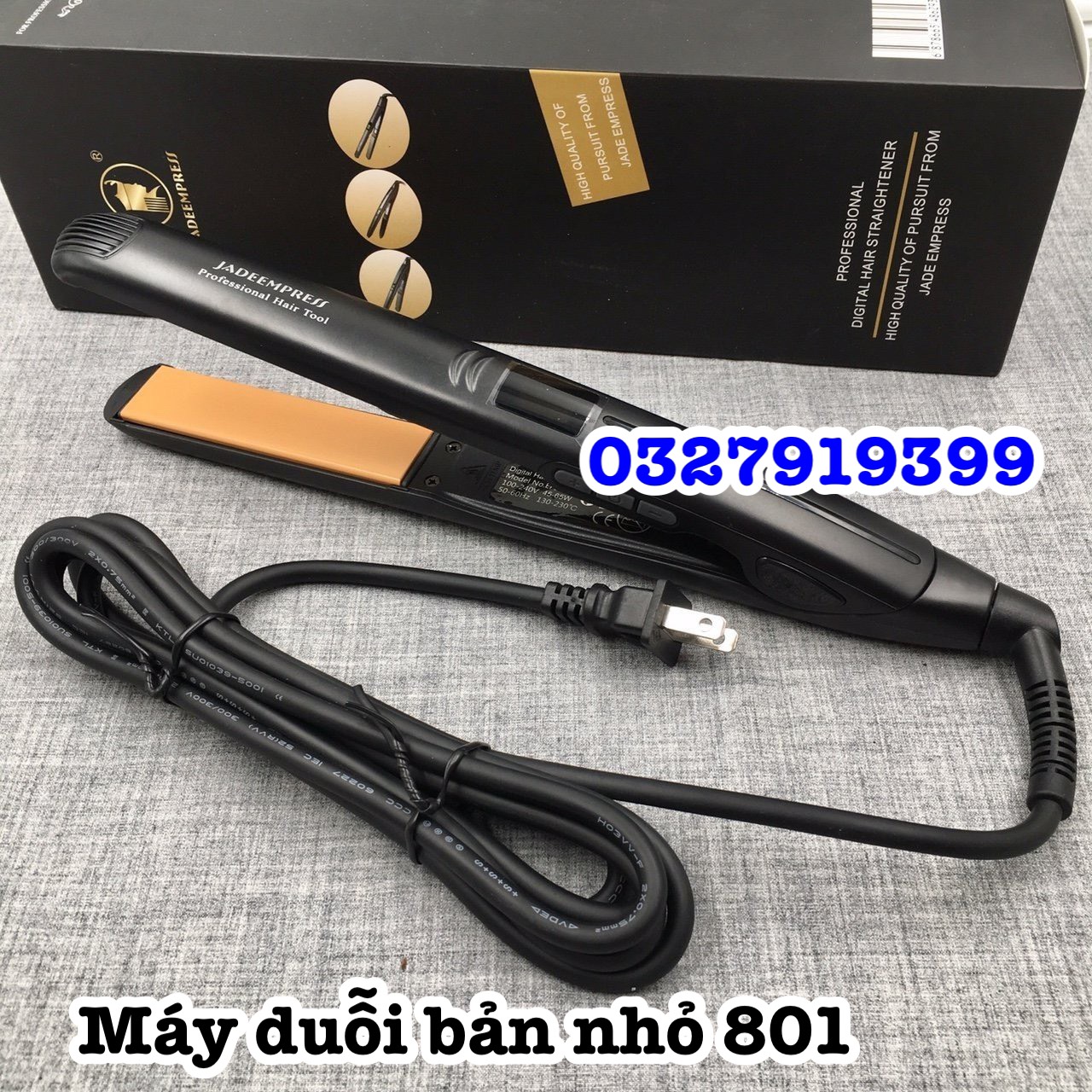Máy duỗi tóc cao cấp bản nhỏ có màn hình EPS 801