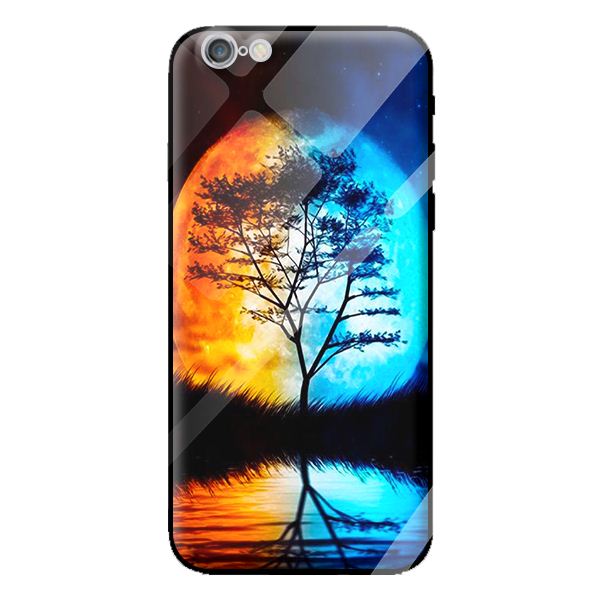 Ốp kính cường lực cho iPhone 6s trăng màu 1 - Hàng chính hãng