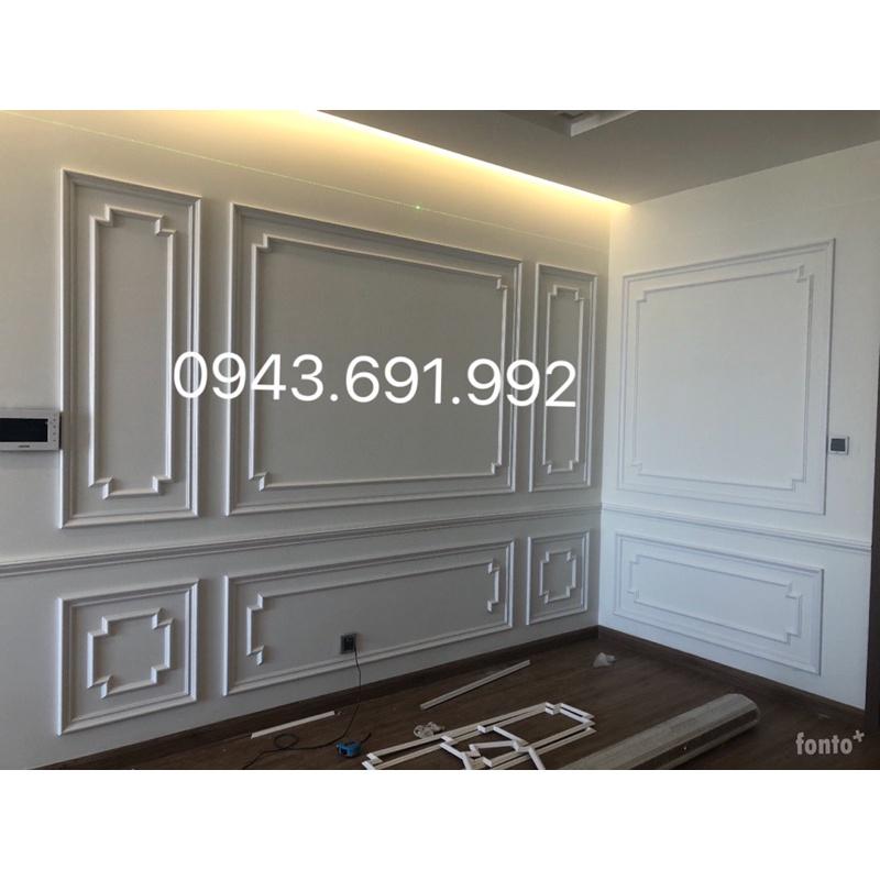 Chỉ nhựa composite bản 4.7cm màu trắng hoàn thiện bề mặt