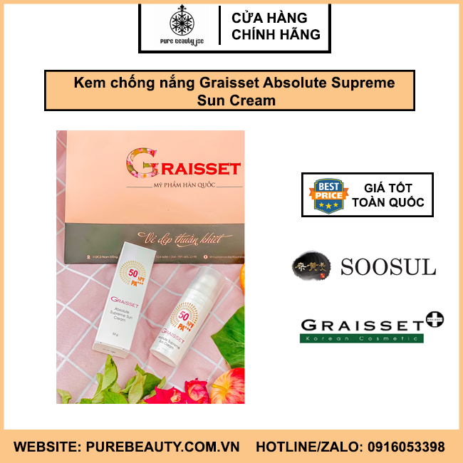 Kem chống nắng Graisset Absolute Supreme Sun Cream