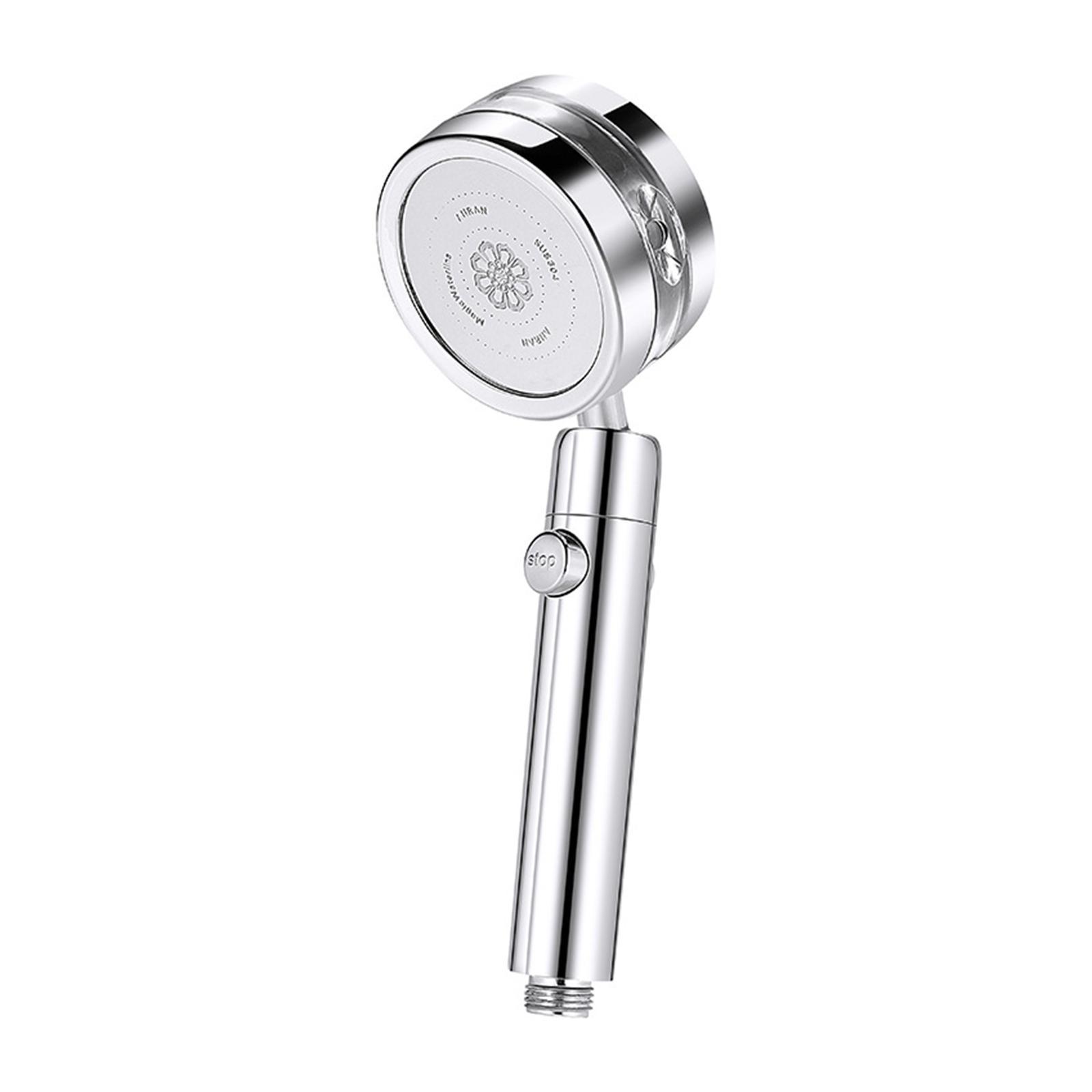 High Pressure Handheld Shower Head for Bathroom Silver
