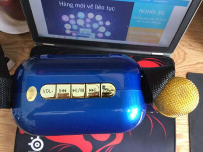 Loa Bluetooth Karaoke SU-YOSD YS-A20: Nhỏ gọn, Có 1 Micro không dây, Sử dụng thuận tiện, di chuyển..