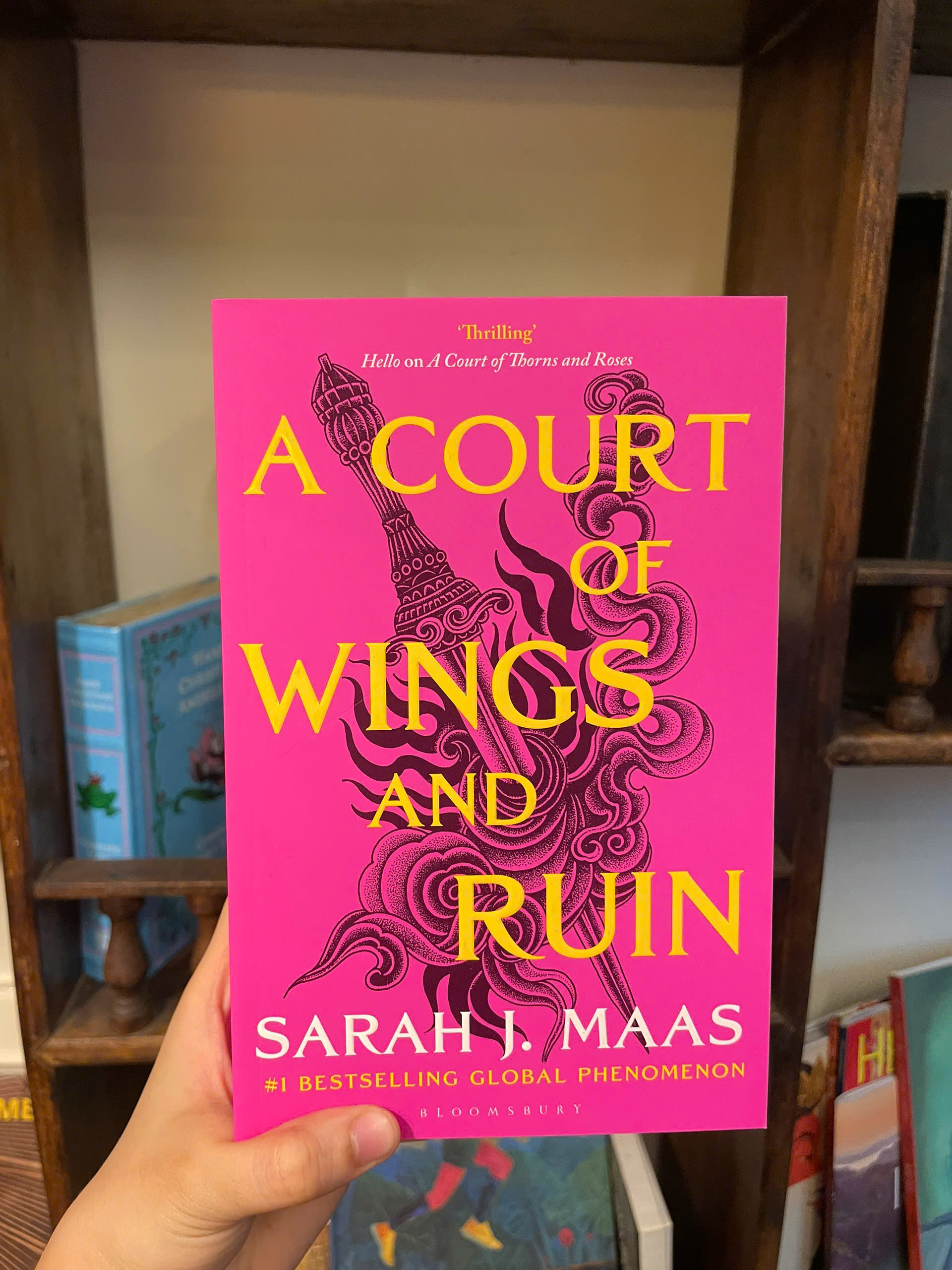 Sách - A Court of Wings and Ruin by Sarah J. Maas/ Tiểu thuyết tiếng Anh/ Fiction/ English