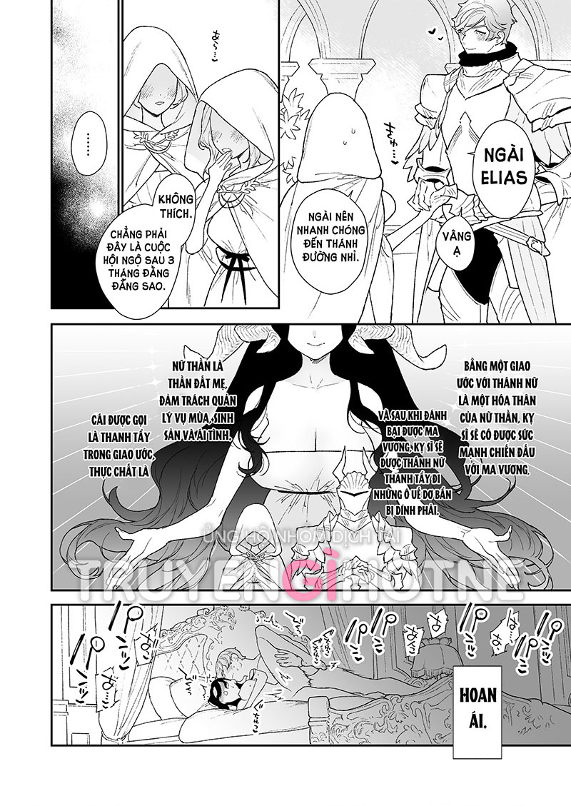 [21+] thánh nữ không thể khước từ tình yêu cháy bỏng của chàng hiệp sĩ trẻ tuổi chapter 1.1 4