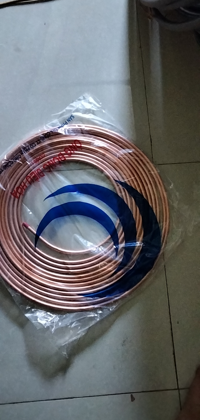 Ống đồng 9,52x0 61mm cuộn dài 15m dùng cho máy lạnh