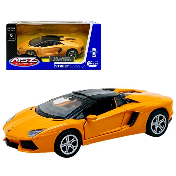 Đồ Chơi Mô Hình Siêu Xe Lamborghini Aventador Roadster - Vecto VT67323/OR - Màu Cam