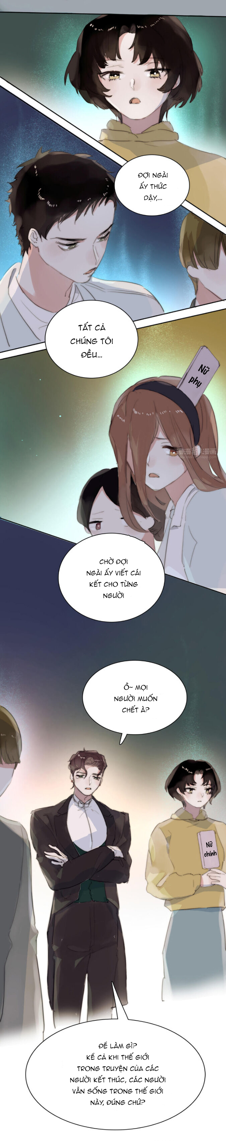 ngủ mê trong trang sách của tôi chapter 8 4