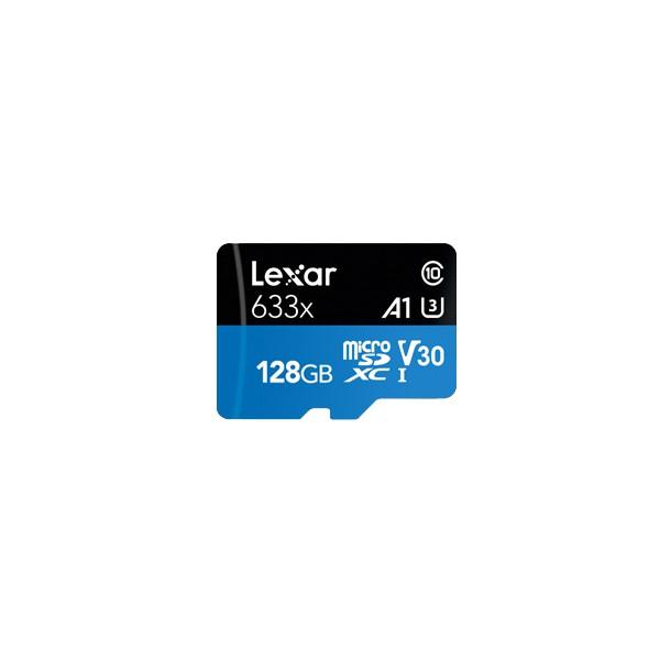 Thẻ nhớ Lexar Micro SDHC 128GB 633X 95MB/s A1 dành cho Camera hành trình - Hàng Chính Hãng