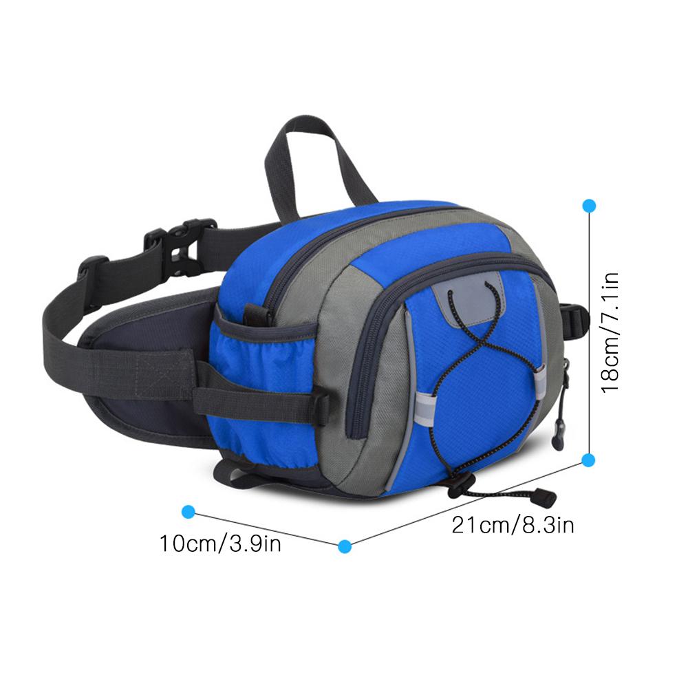 Túi đeo hông Fanny Pack cho nam nữ có chỗ để nước để đi ngoài trời chạy đi xe đạp đi du lịch