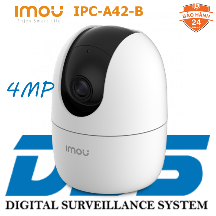 Camera IP WiFI 4MP xoay 360 Imou Ranger2 IPC-A42P hàng chính hãng