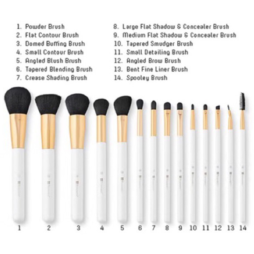 Bộ Cọ Ống BH Cosmetics 14 PC Signature Brush Set