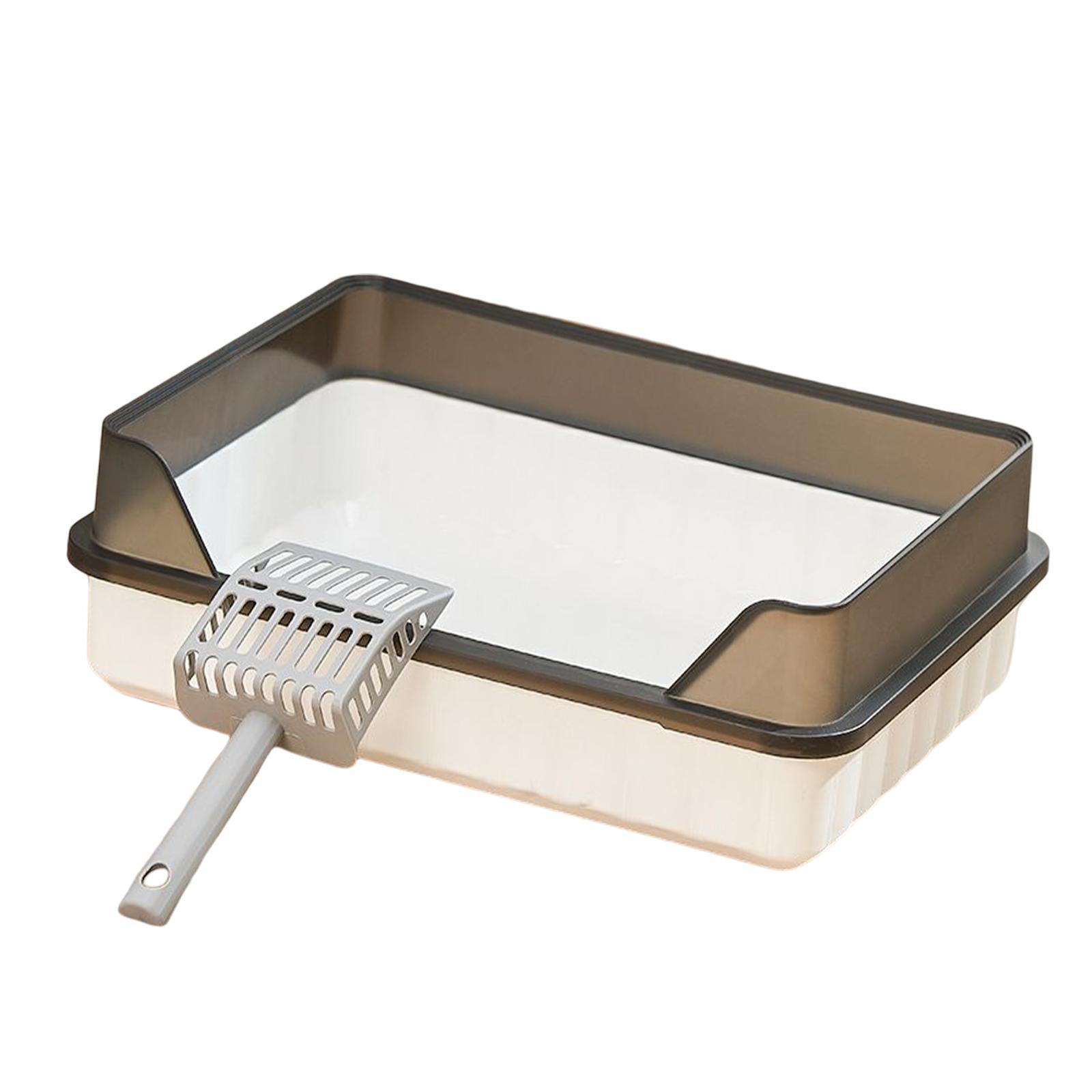 Pet Litter Tray Potty Toilet Cats Litter Box for Small Animals Small Medium Cats