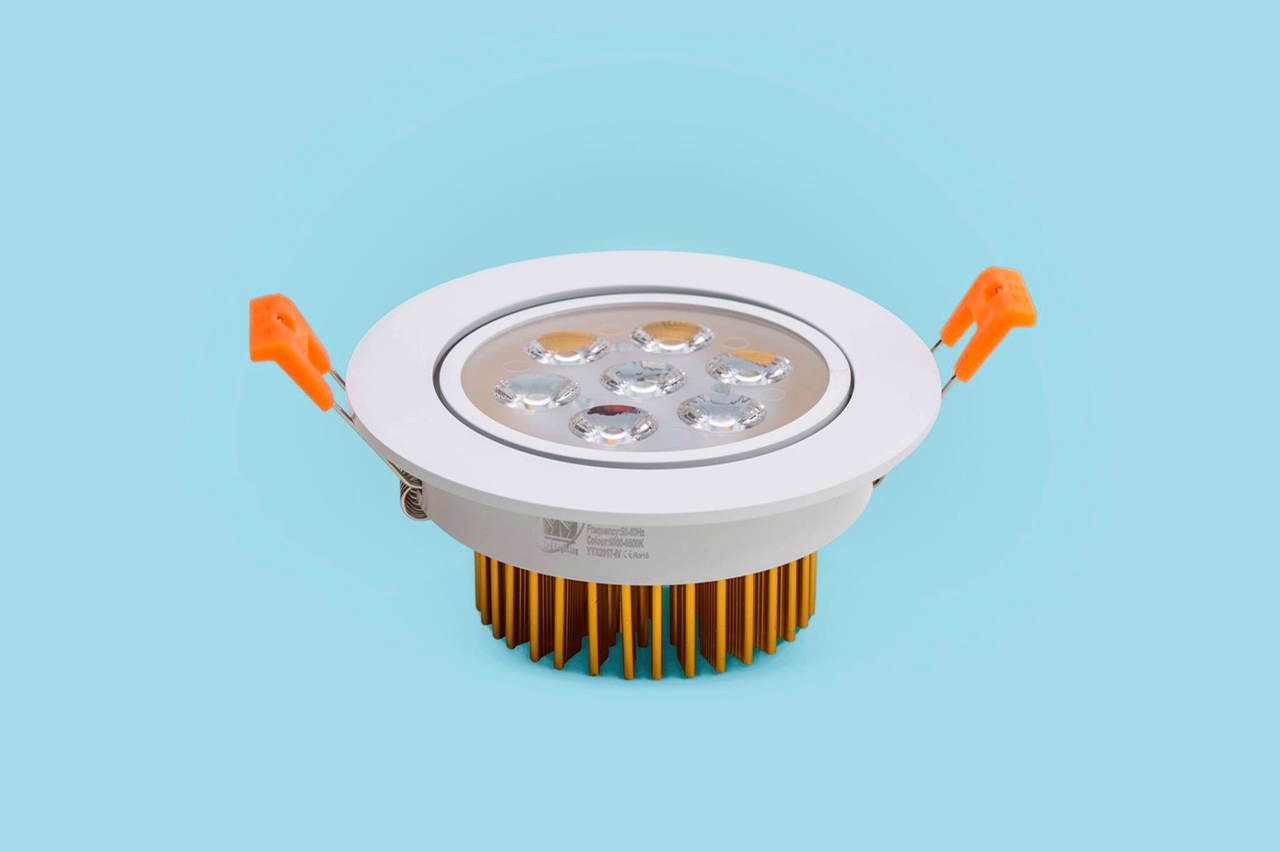 Đèn led âm trần mắt hạt 7W MD Led Lighting
