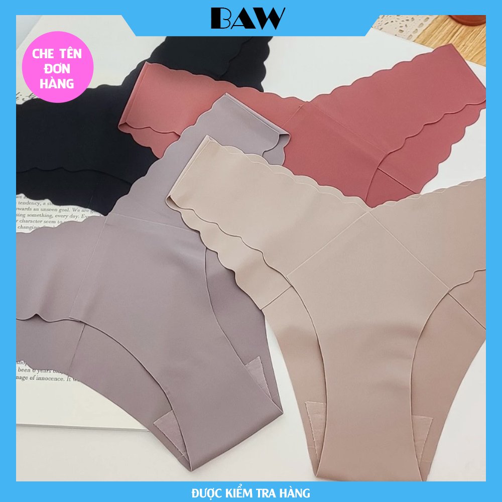 Bộ 5 Quần Lót Su Lạnh Lọt Khe cao cấp không đường may thương hiệu BAW mã KQA20