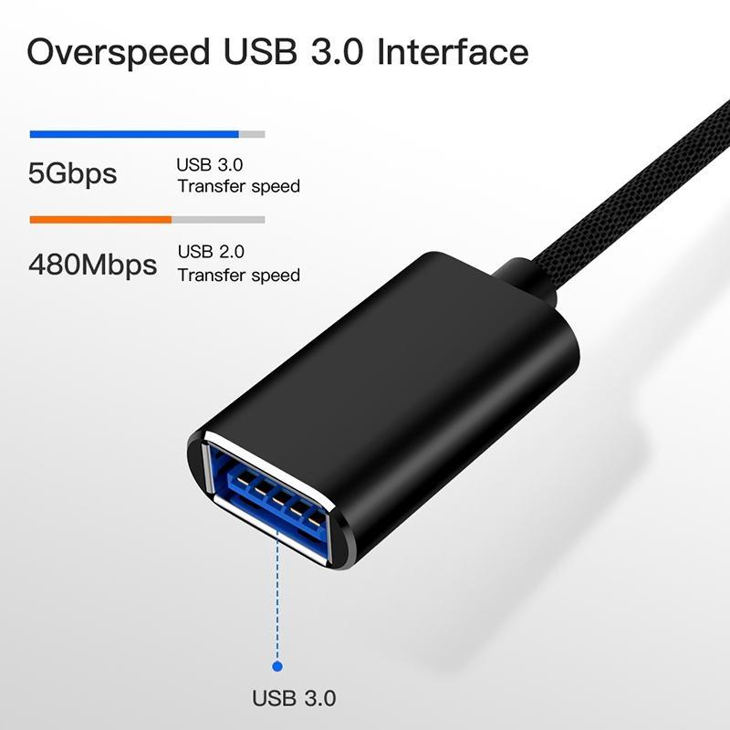 Dây cáp mở rộng USB 3.0 đồng bộ dữ liệu dành cho máy tính PC