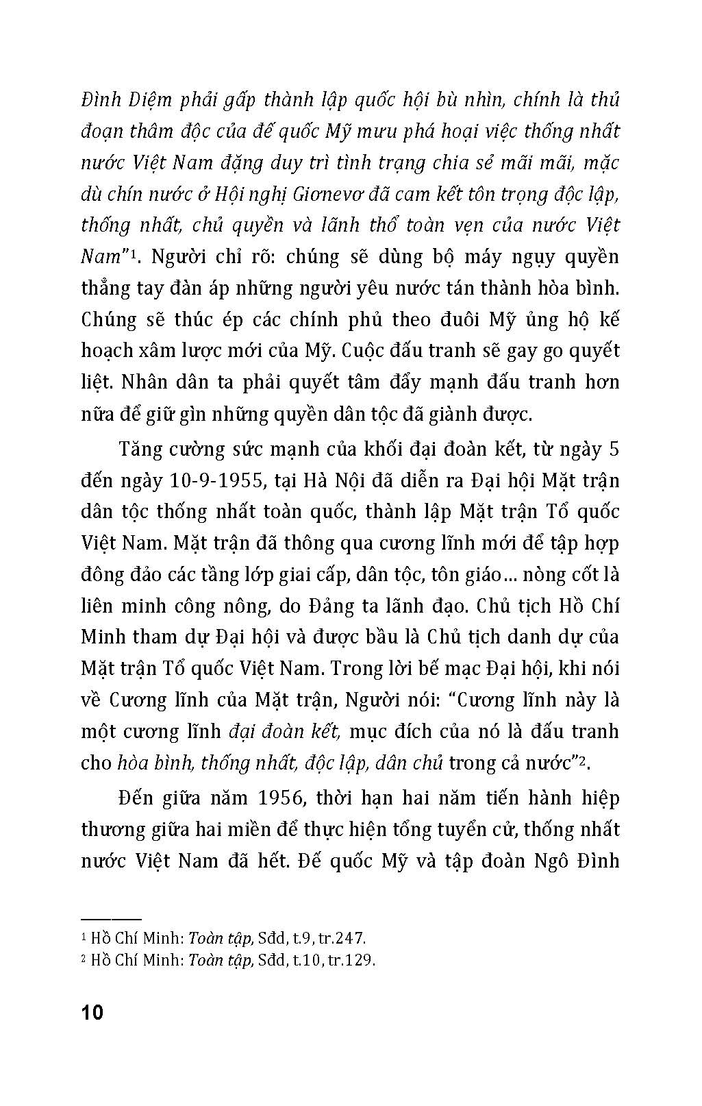 Chủ Tịch Hồ Chí Minh Và Khát Vọng Giải Phóng Miền Nam, Thống Nhất Tổ Quốc - (Tủ sách Kỷ Niệm 50 Năm Ngày Giải Phóng Miền Nam Thống Nhất Đất Nước 1975-2025)