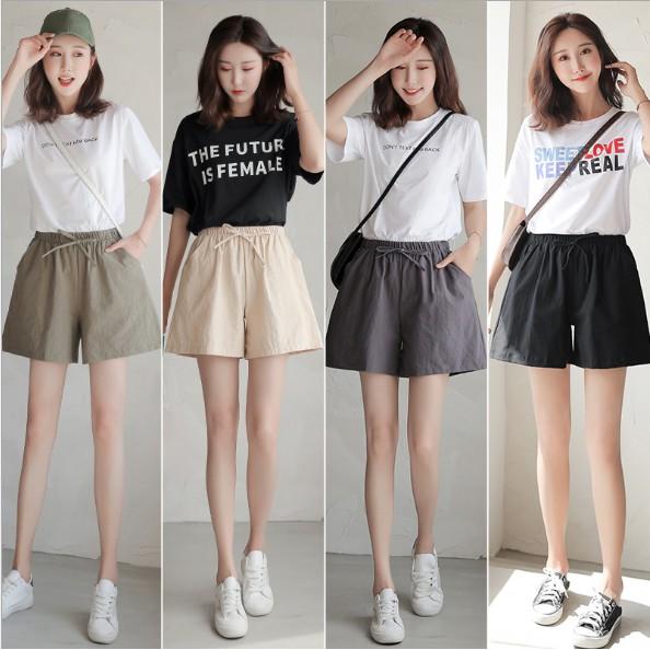 Quần short chất đũi xước siêu mát siêu xinh giải cứu bạn trong mùa hè nắng nóng QN02