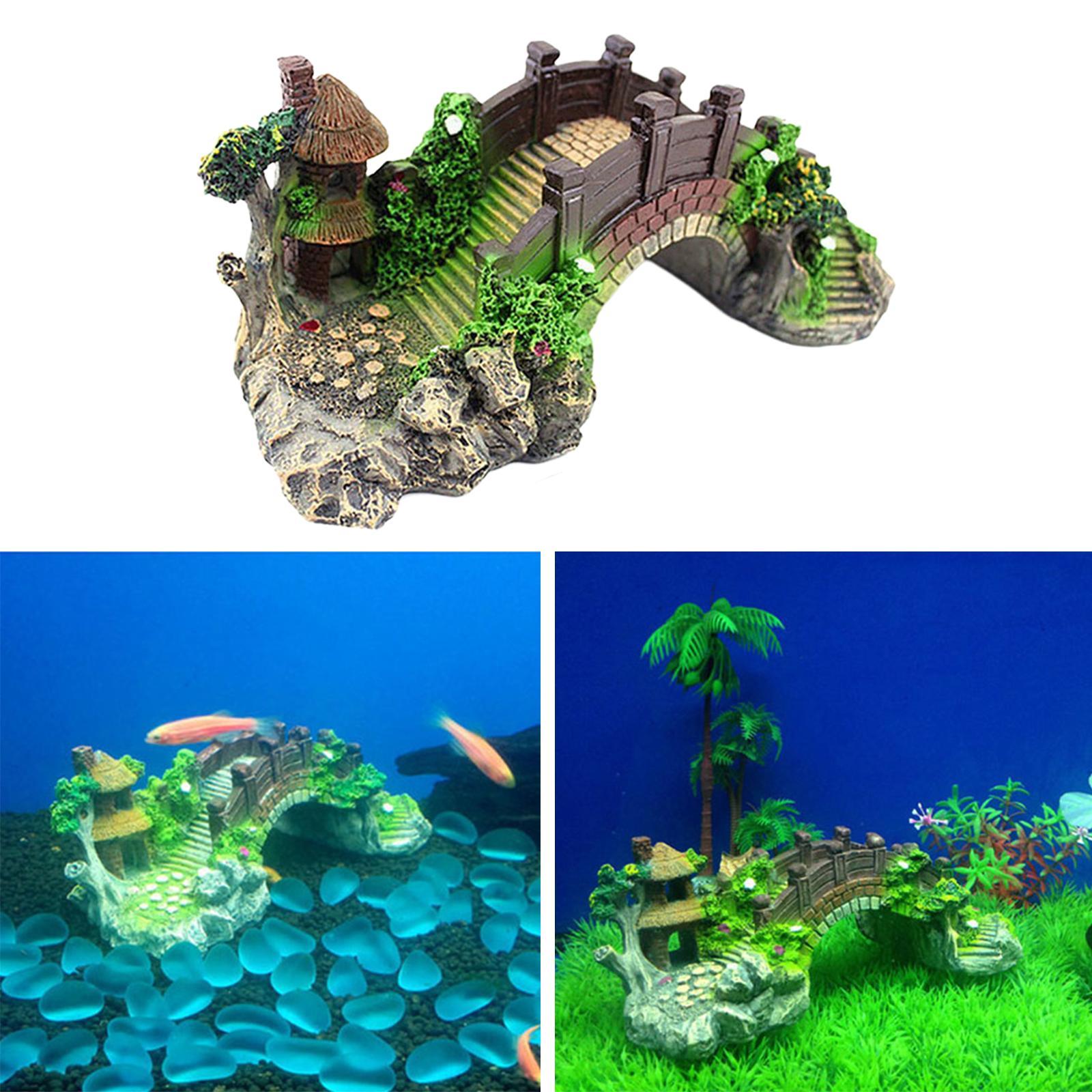 Aquarium Fish Tank Decoration Landscape Figurine for Fish Tank Desktop Decor