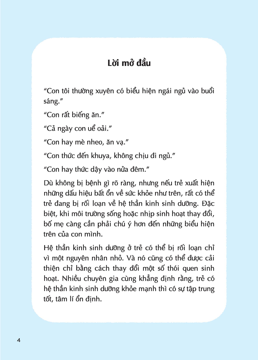 Dành Cho Con Những Điều Tốt Đẹp Nhất - 62 Thói Quen Tốt Giúp Trẻ Có Hệ Thần Kinh Sinh Dưỡng Khỏe Mạnh_TV