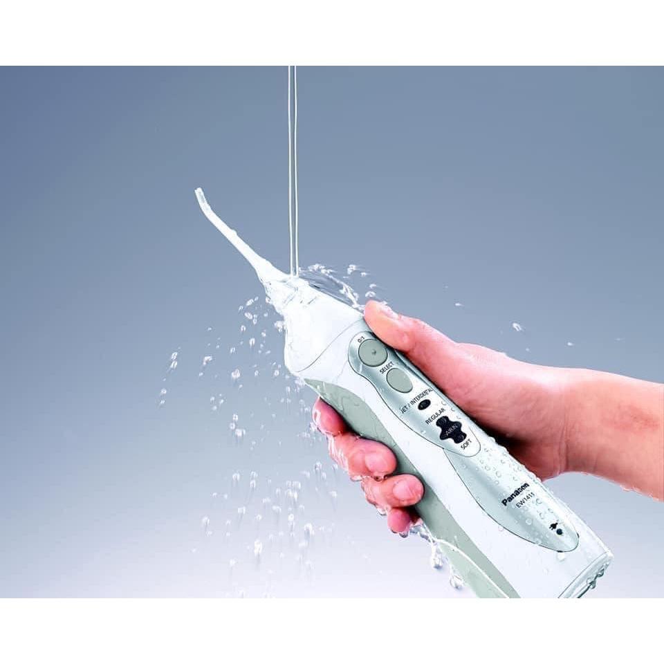 Máy Tăm Nước PANASONIC EW1411, 4 Chế Độ Làm Sạch, Lực Phun Mạnh, Ngừa Sâu Răng, Mảng Bám Hiệu Quả, Nhập Đức, BH 12 Tháng