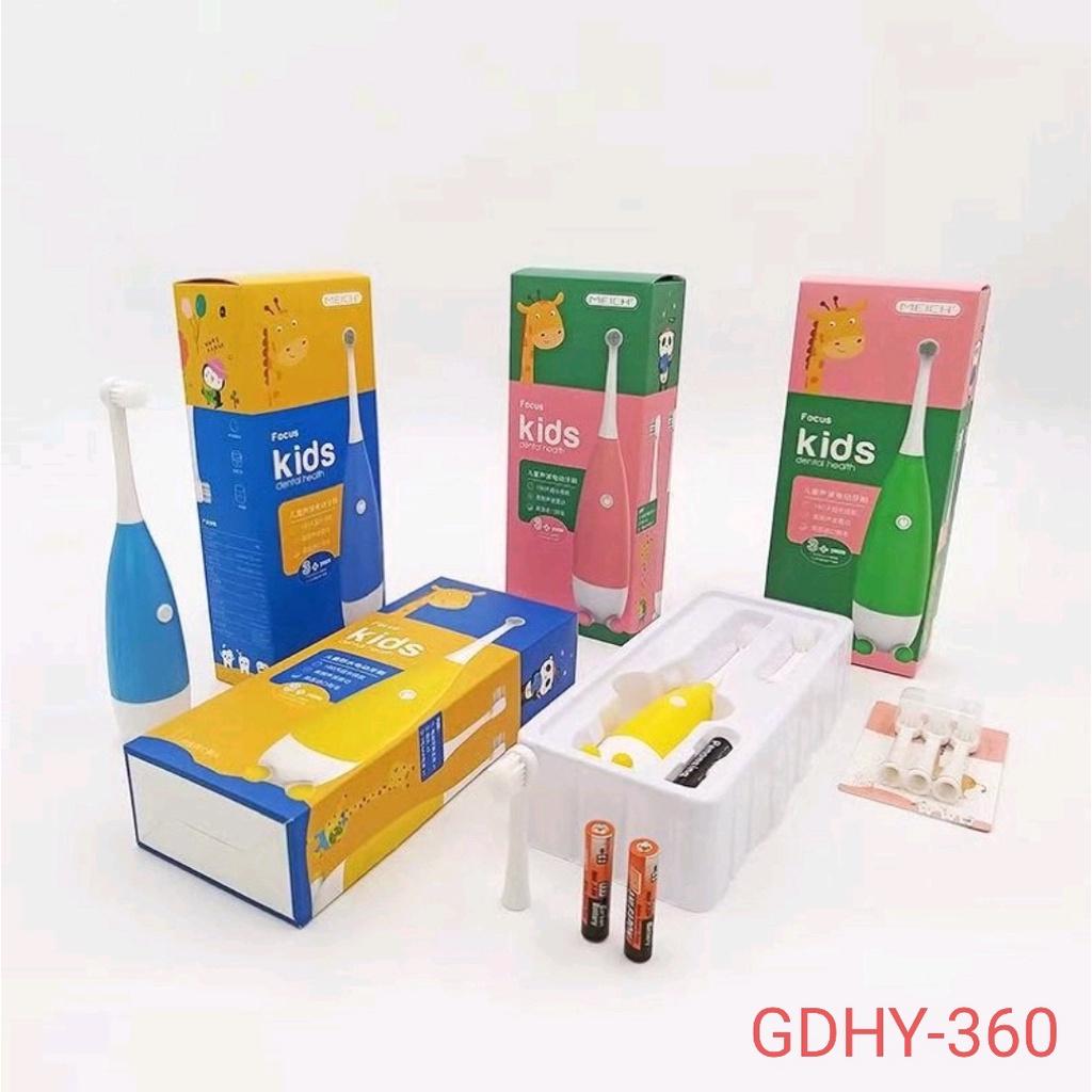 Bàn chải điện tự động đánh răng cho bé , bàn chải đánh răng tự động mẫu mới 2021.