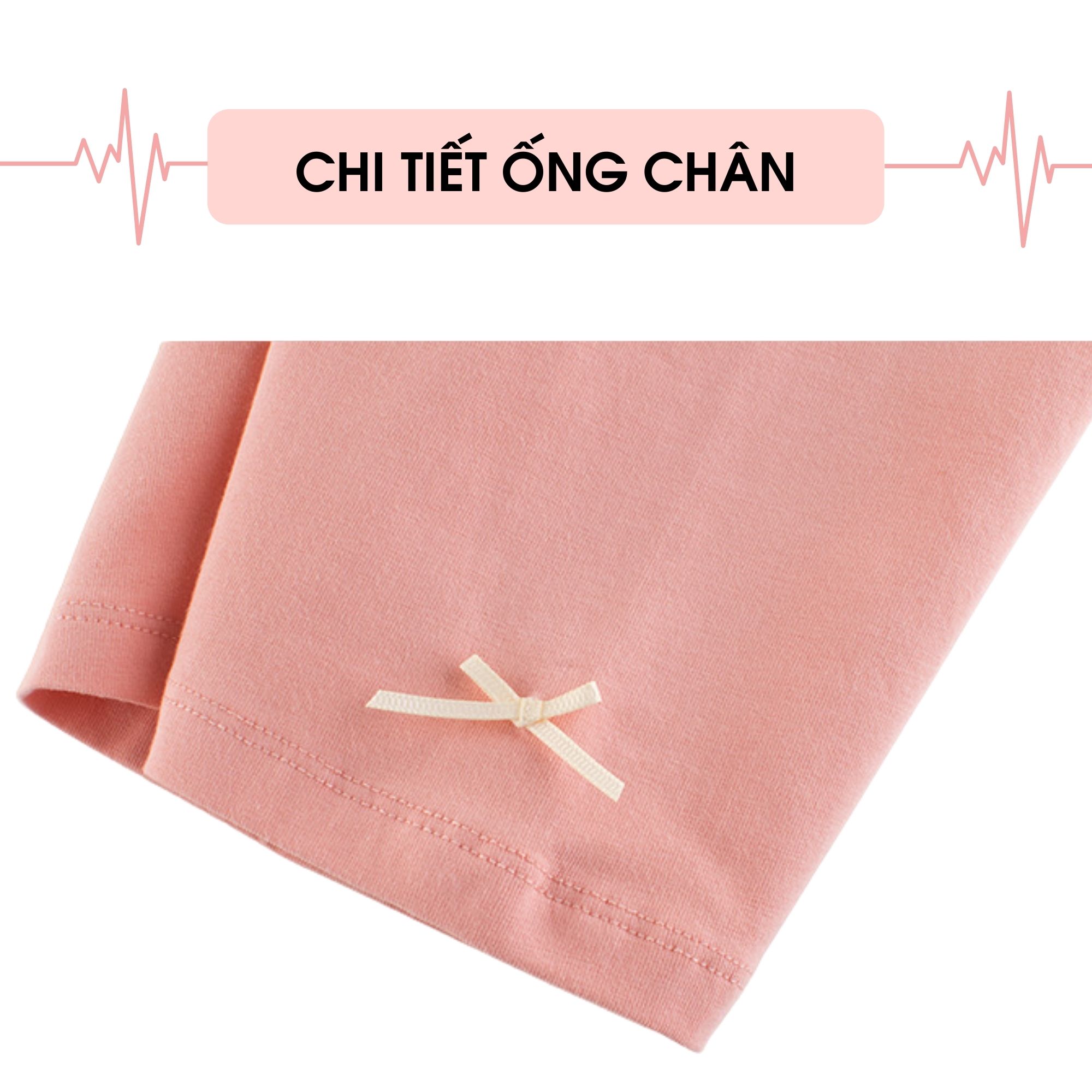 Quần lửng bé gái 27Home quần thun cho bé - P301